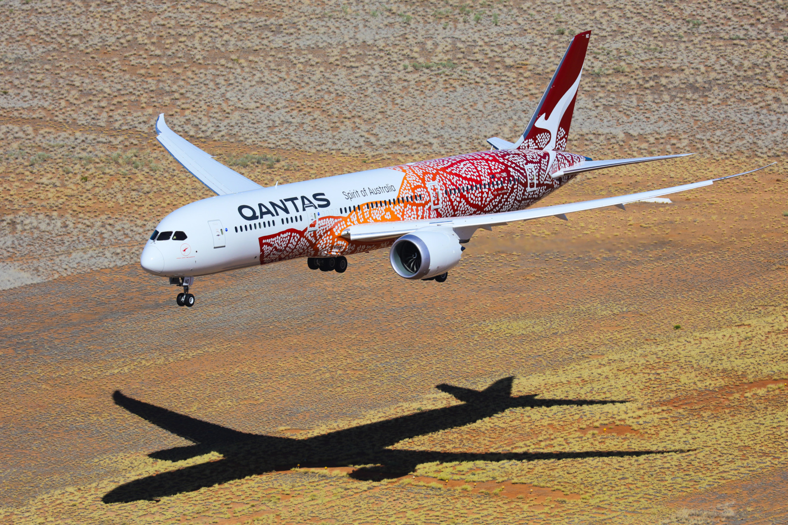 Aviation400 カンタス航空 yam dreaming 787-9 Yam Dreaming